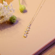 將圖片載入圖庫檢視器 18K Gold Plated / S925 Silver 4-pieces Cubic Zirconia Necklace