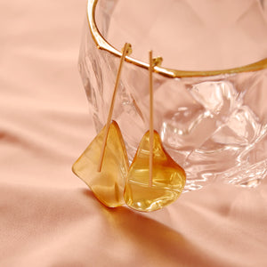 Acrylic Resin Honey Lollipop Earrings
