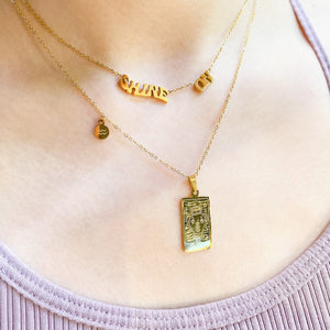 18K Gold Plated Shine On Necklace