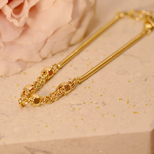 18K Gold Plated Bracelet - Lillian