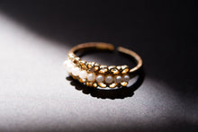 將圖片載入圖庫檢視器 18K Gold Plated Pearl Ring - Priscilla