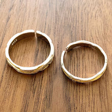 Load image into Gallery viewer, 2-Tone Couple Open Rings