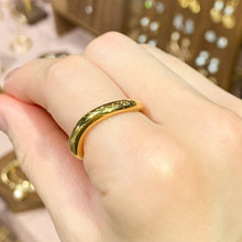 Load image into Gallery viewer, 18K Gold Plated Brass Smooth Wave Ring