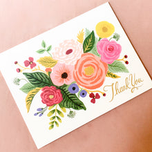 將圖片載入圖庫檢視器 Juliet Rose - Thank You Card from RIFLE PAPER CO.