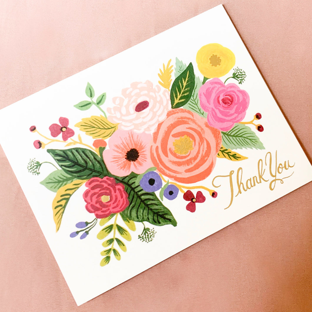 Juliet Rose - Thank You Card from RIFLE PAPER CO.