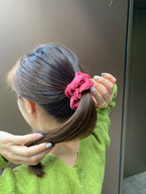 Load image into Gallery viewer, Hair Scrunchie - Burgundy