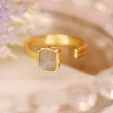 Load image into Gallery viewer, 18K Gold Plated 5 Colors Crystal Open Ring
