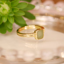 Load image into Gallery viewer, 18K Gold Plated 5 Colors Crystal Open Ring