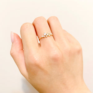 Japanese Cubic Zirconia Ring - Giselle