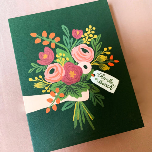 Thanks a bunch! - Thank You Card from RIFLE PAPER CO.