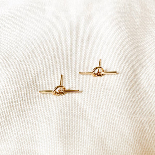 Knot Stud Earrings