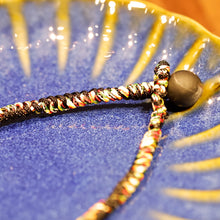 將圖片載入圖庫檢視器 Custom Made 5 Color Rope Shungite Bracelet
