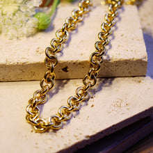 將圖片載入圖庫檢視器 18K Gold Plated Chunky Cable Chain Necklace
