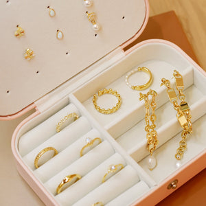 Jewelry Box Deluxe Set with 10pcs Jewelries