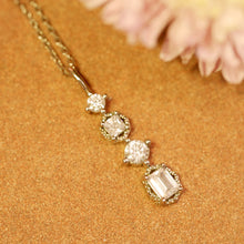 Load image into Gallery viewer, 18K Gold Plated / S925 Silver 4-pieces Cubic Zirconia Necklace