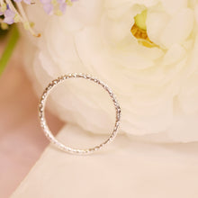 Load image into Gallery viewer, S925 Silver Hammered Ring - Ultra Thin